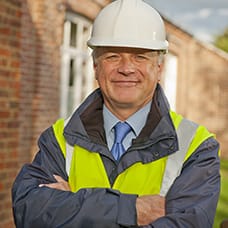 hard hat construction worker
